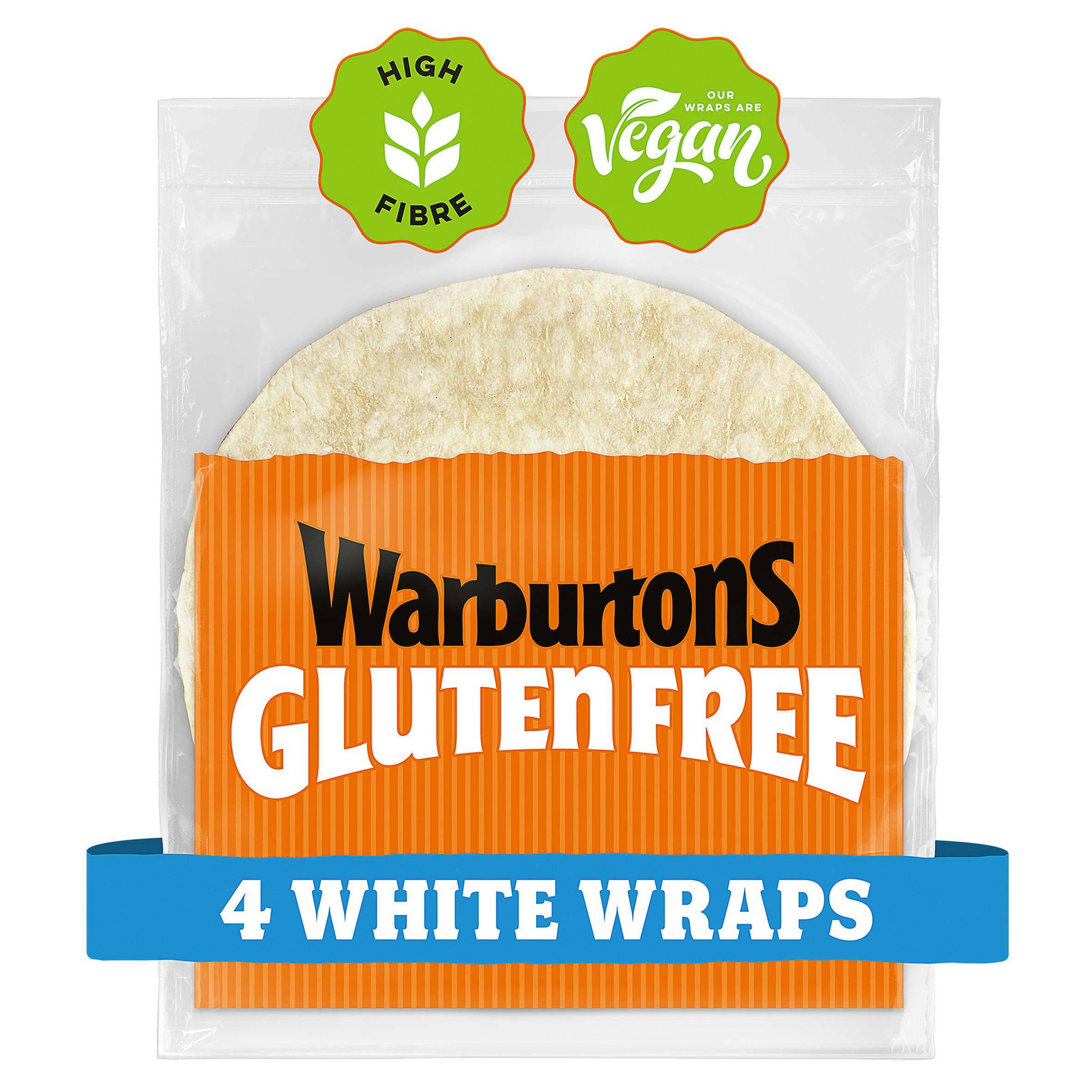 Warburtons Gluten Free White Wraps x4 GOODS Sainsburys