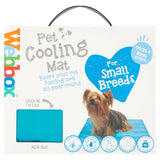 Webbox Pet Cooling Mat for Small Breeds Aqua Blue GOODS Sainsburys