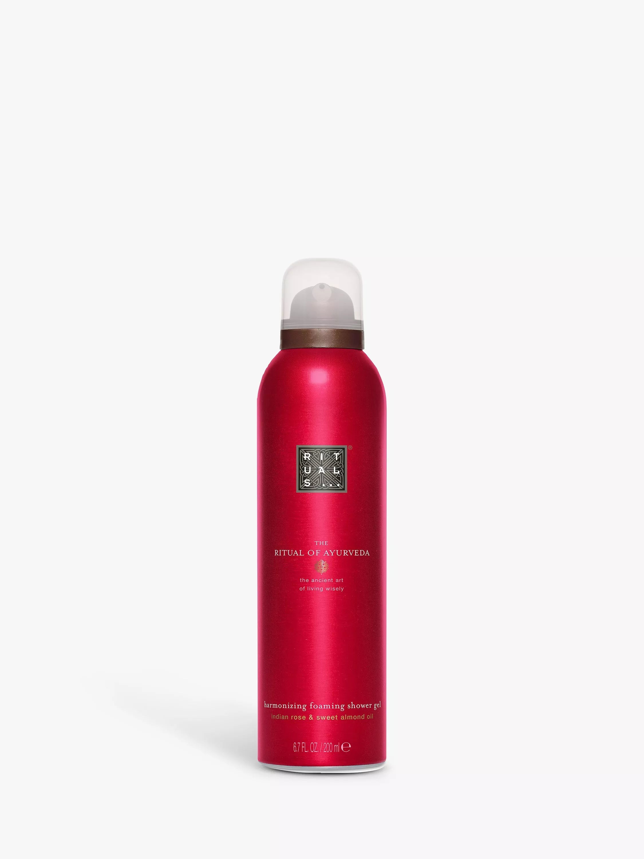 Rituals The Ritual of Ayurveda Harmonizing Foaming Shower Gel, 200ml - McGrocer