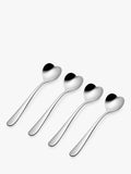 Alessi Heart Teaspoon Set Silver