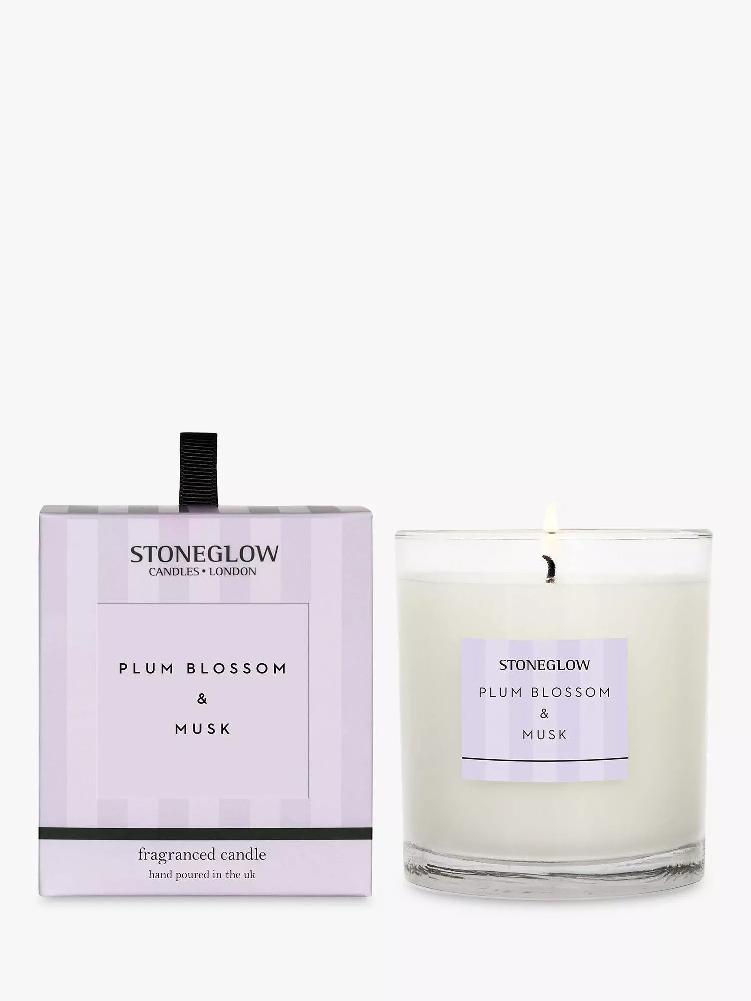 Stoneglow Modern Classic Plum Blossom & Musk Scented Candle, 200g - McGrocer