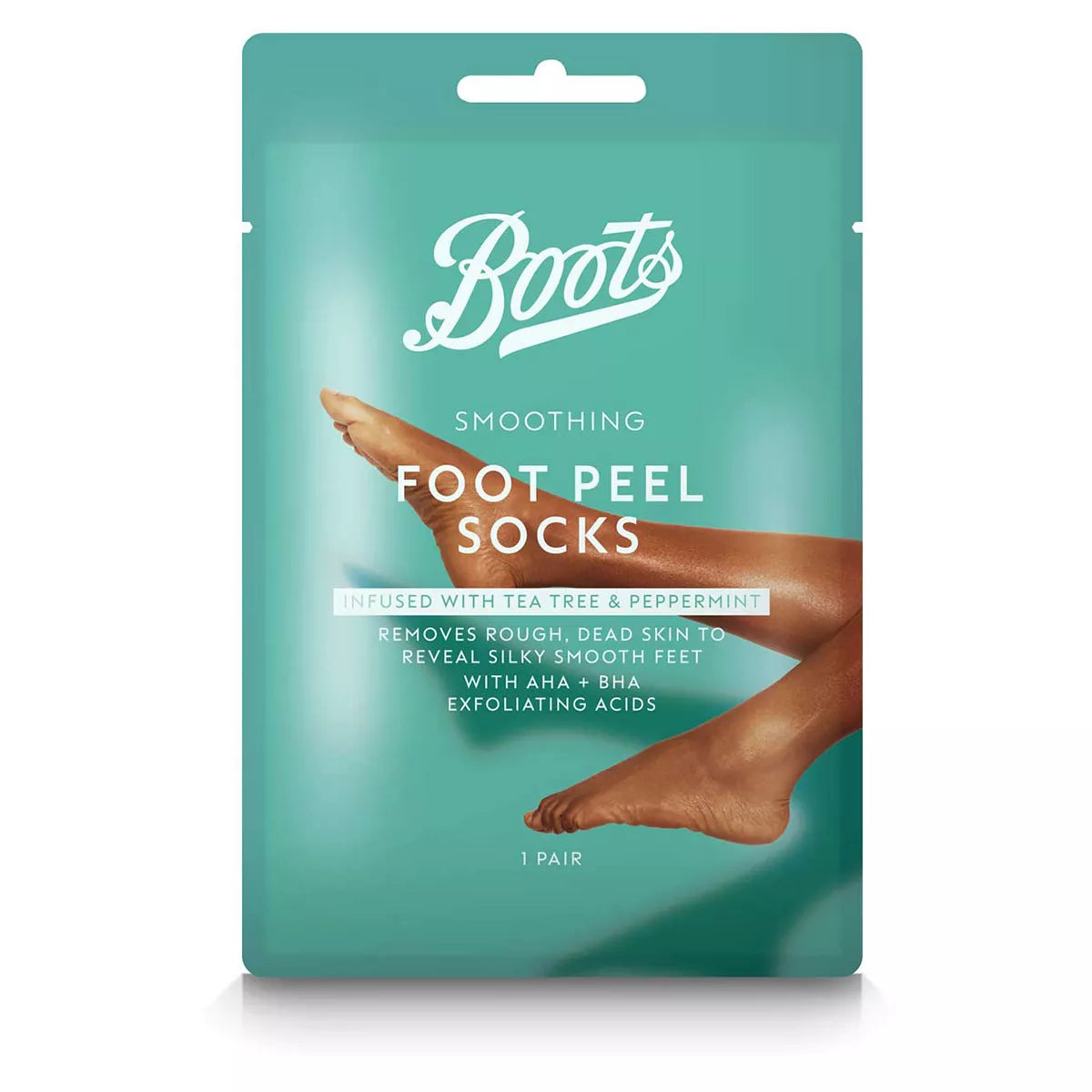 Boots Smoothing Foot Peel Socks - Tea Tree & Peppermint - McGrocer