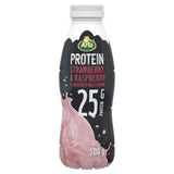 Arla High Protein Strawberry & Raspberry Flavoured Milk Drink 482ml - McGrocer