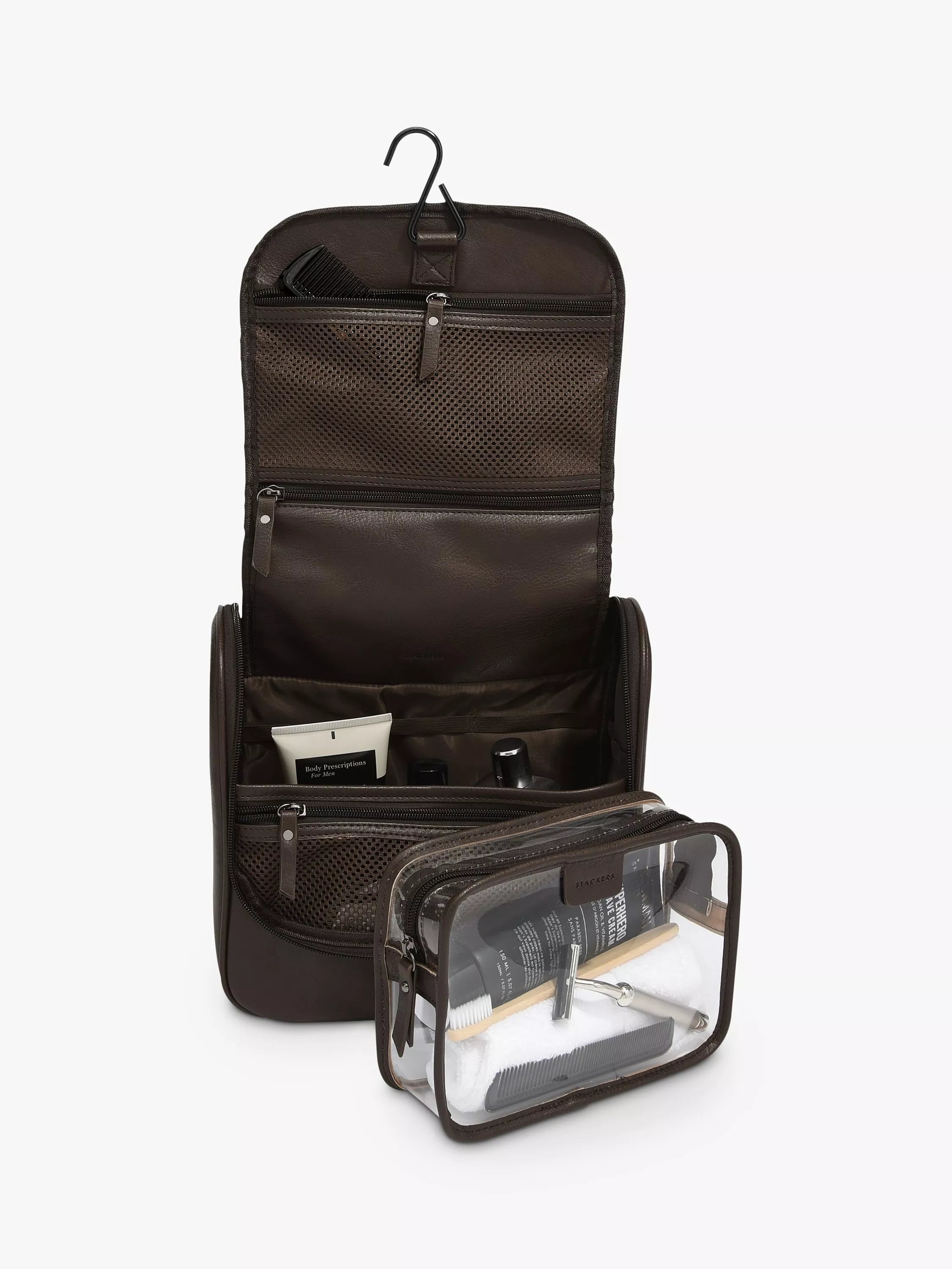 Stackers Men's Hanging Wash Bag - McGrocer