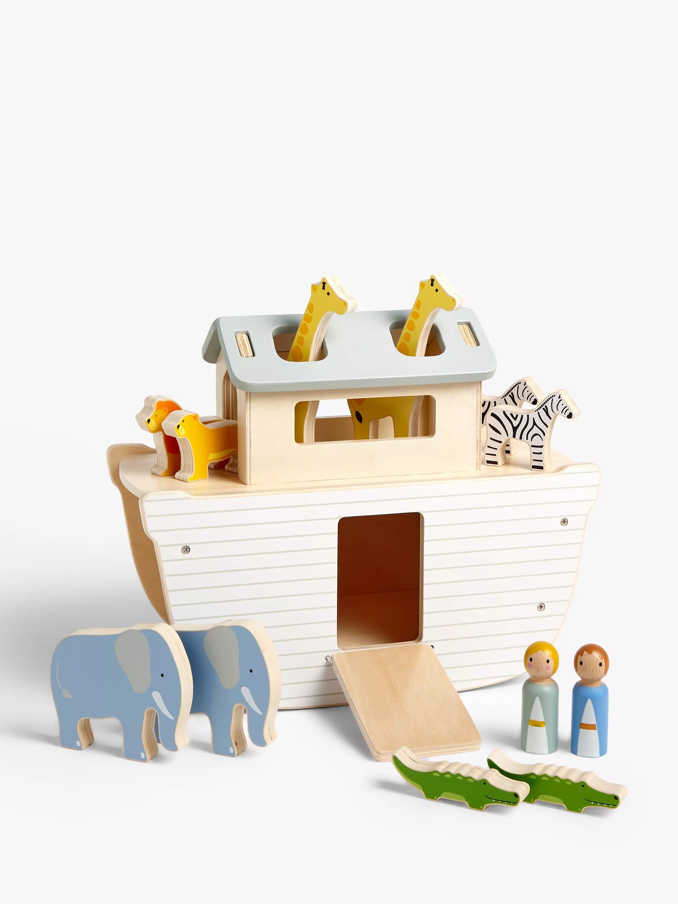 John Lewis My First Noah's Ark Wooden Toy - McGrocer
