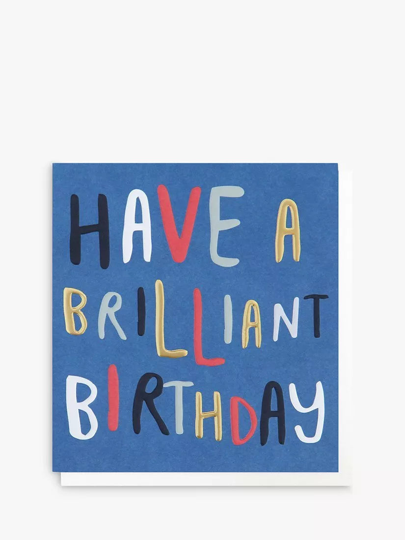 Caroline Gardner Brilliant Birthday Card - McGrocer