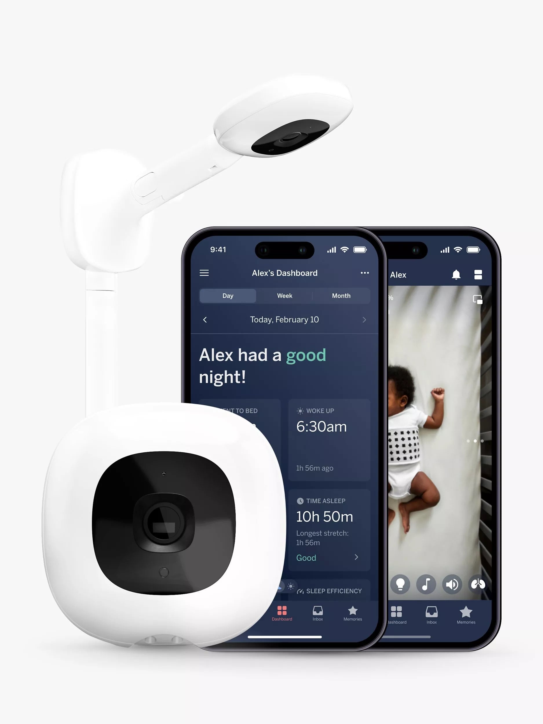 Nanit Pro Smart Baby Monitor & Wall Mount - McGrocer