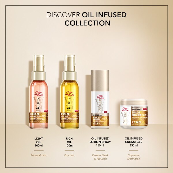 Wella deluxe Supreme Definiton Oil Infused Cream Gel 150ml GOODS Superdrug