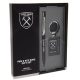 West Ham United FC Pen and Keyring Set GOODS Superdrug