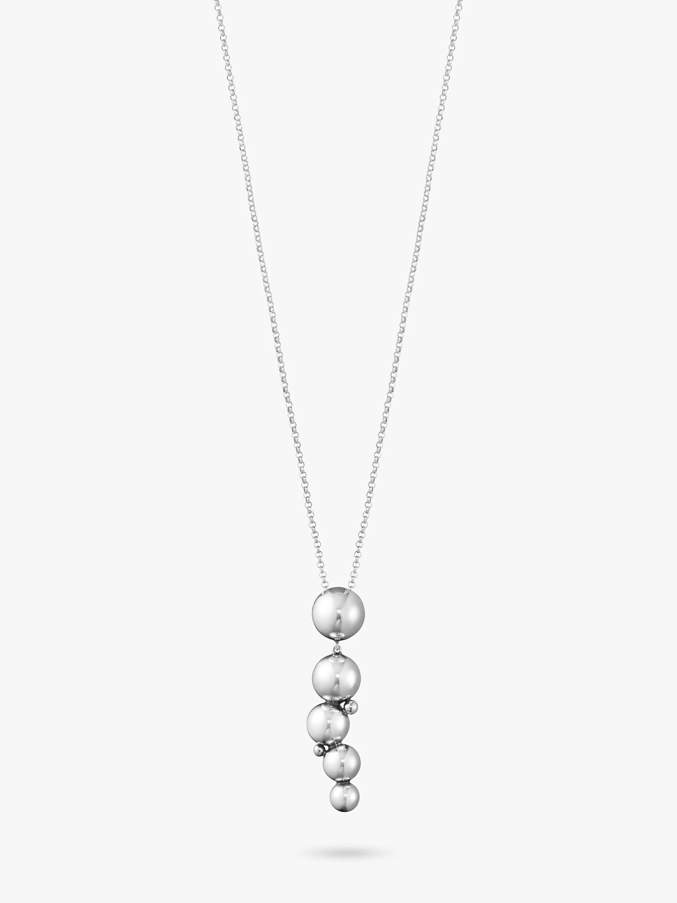 Georg Jensen Moonlight Grapes Pendant, Silver - McGrocer