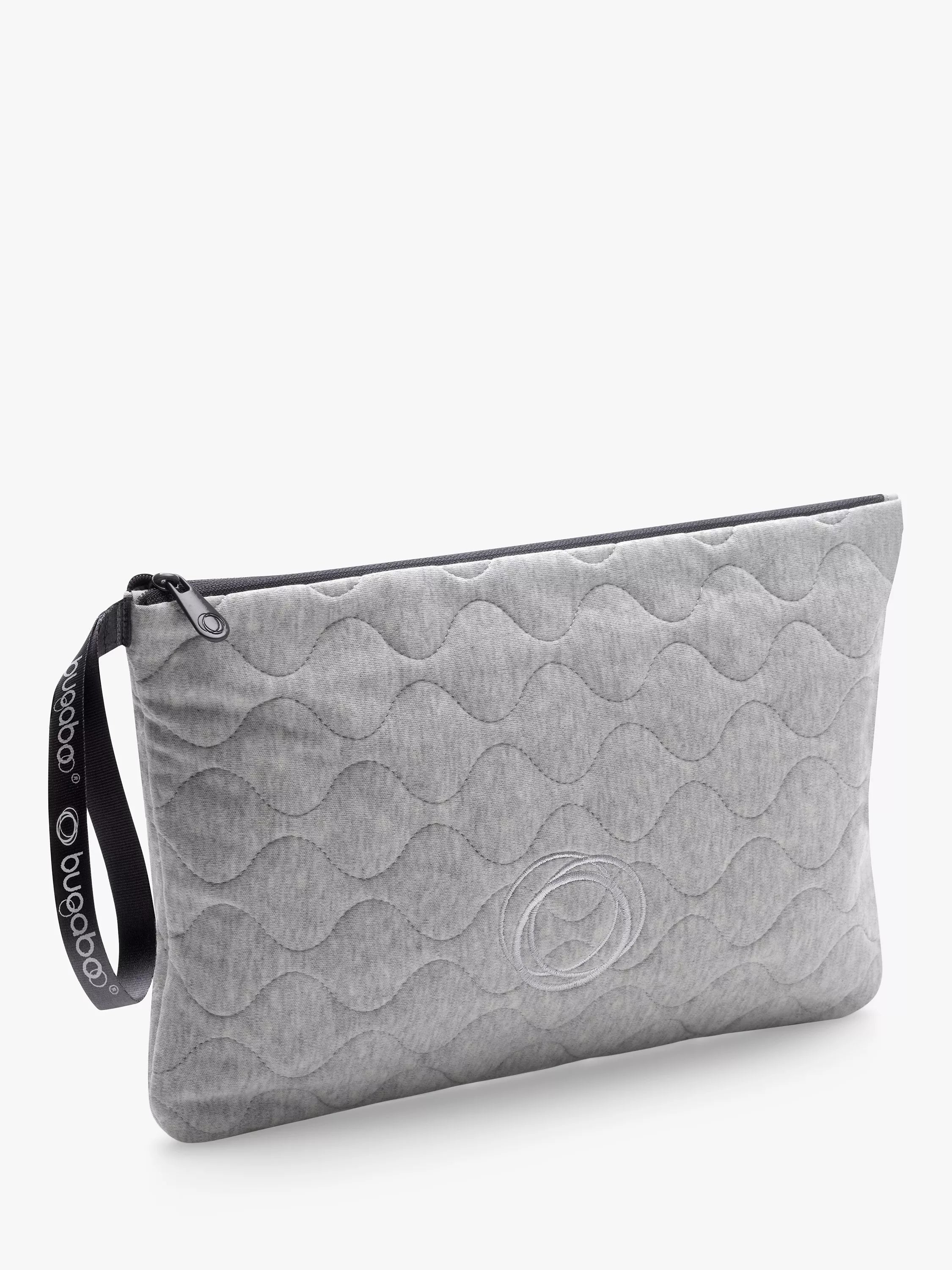 Bugaboo Stroller Changing Clutch Purse, Light Grey Melange - McGrocer