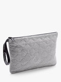 Bugaboo Stroller Changing Clutch Purse, Light Grey Melange - McGrocer