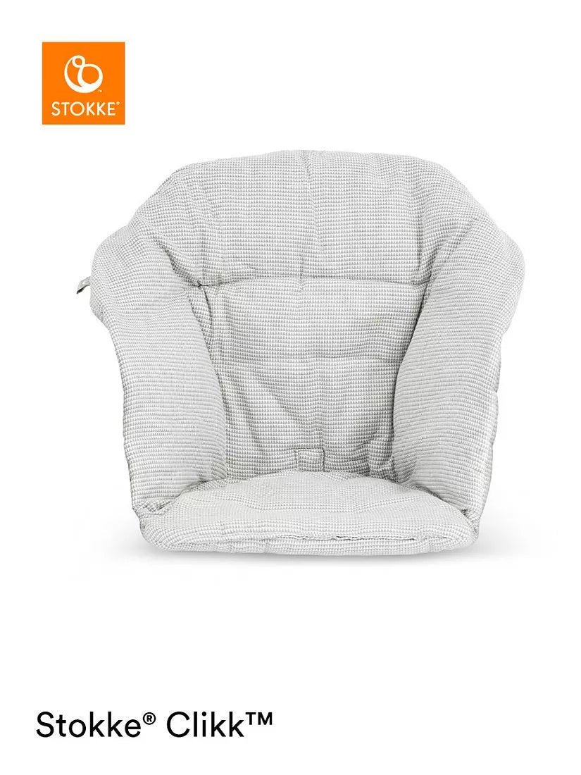 Stokke Clikk Baby Highchair Cushion, Nordic Grey - McGrocer
