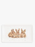 Wrendale Designs Bunnies Bone China Tray 20Cm