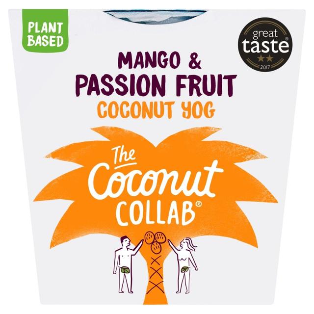 The Coconut Collaborative Mango & Passion Fruit Coconut Yog    100g GOODS M&S