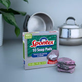 Spontex Soap Filled Pads 10 per pack