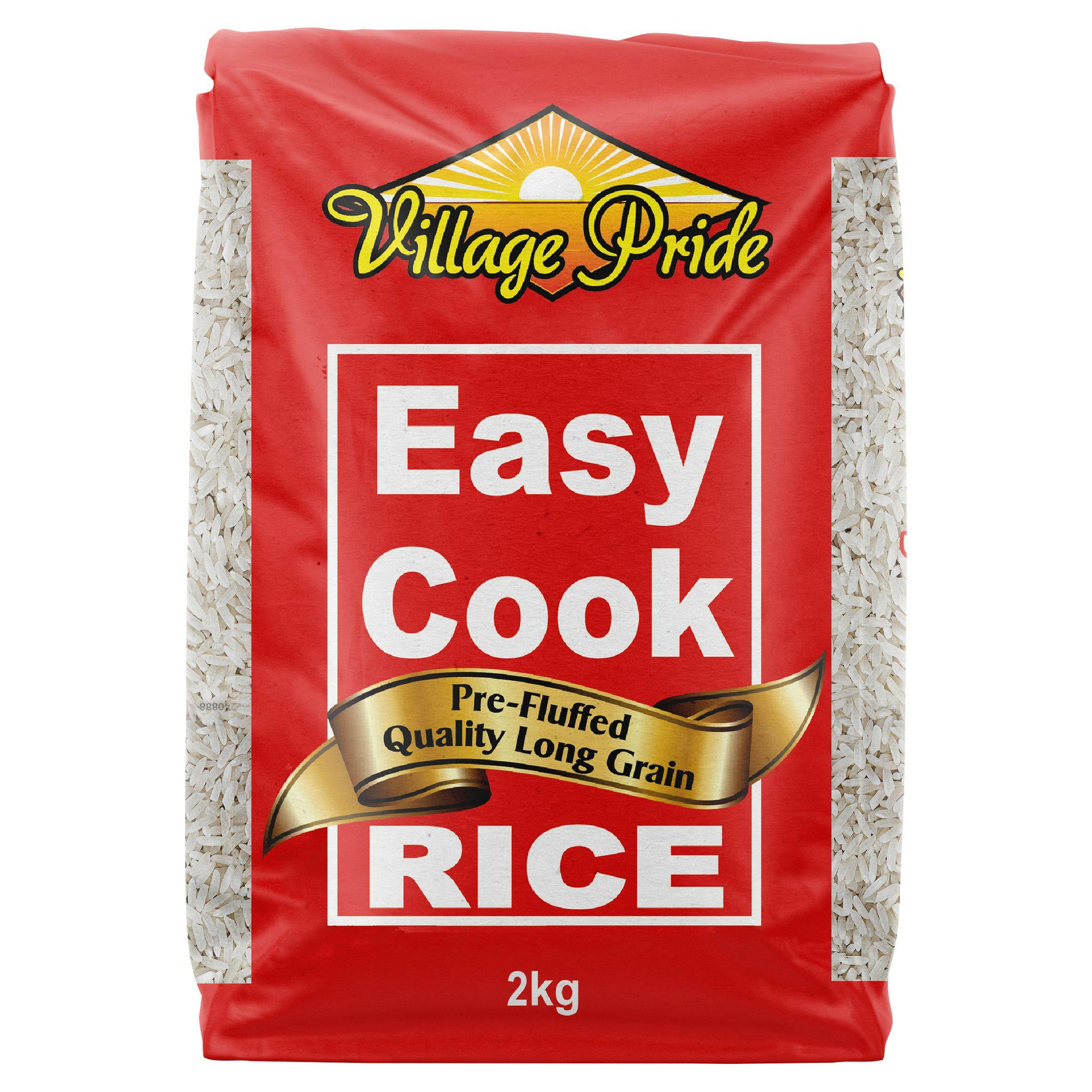 Village Pride Easy Cook Rice 2kg GOODS Sainsburys