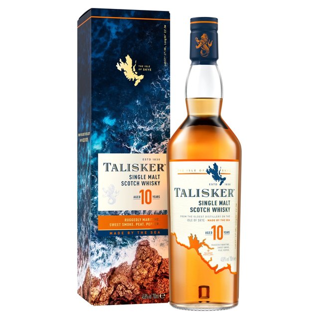 Talisker 10 Year Old Single Malt Scotch Whisky 70cl GOODS M&S
