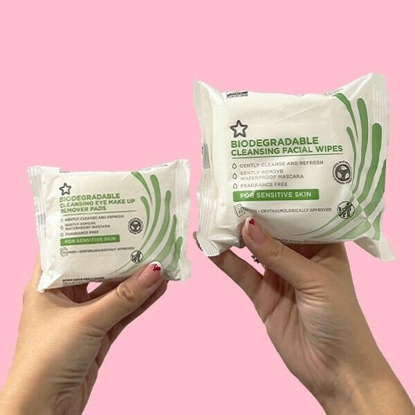 Superdrug Eye Make Up Remover Travel Pads 20 GOODS Superdrug