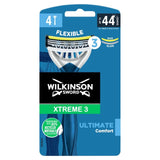 Wilkinson Sword Xtreme 3 Ultimate Plus Men's Disposable Razors   4 per pack GOODS M&S