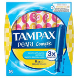 Tampax Pearl Compak Regular Tampons 16 per pack GOODS M&S