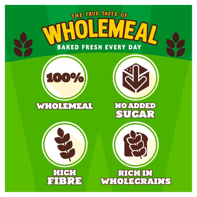 Warburtons Wholemeal Sliced Medium   800g GOODS M&S