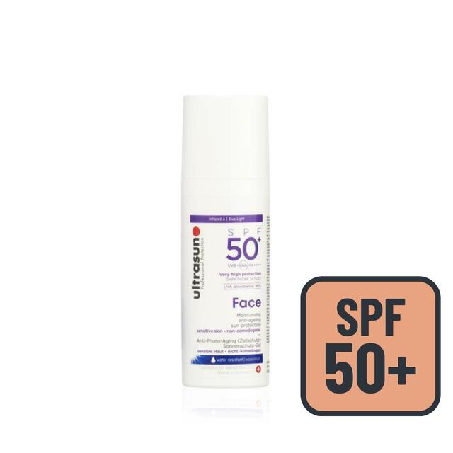 Ultrasun SPF 50+ Face Sunscreen   50ml GOODS M&S