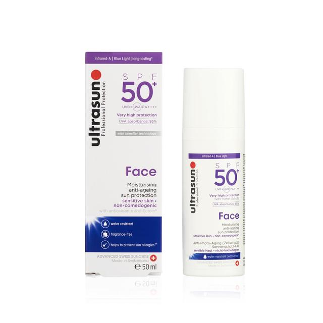 Ultrasun SPF 50+ Face Sunscreen   50ml GOODS M&S