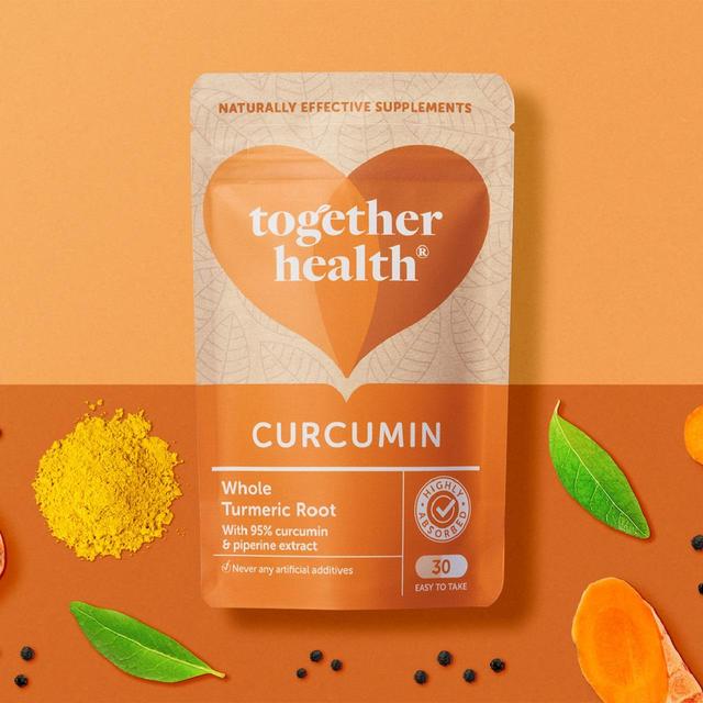 Together WholeHerb Curcumin & Turmeric Root Capsules   30 per pack GOODS M&S