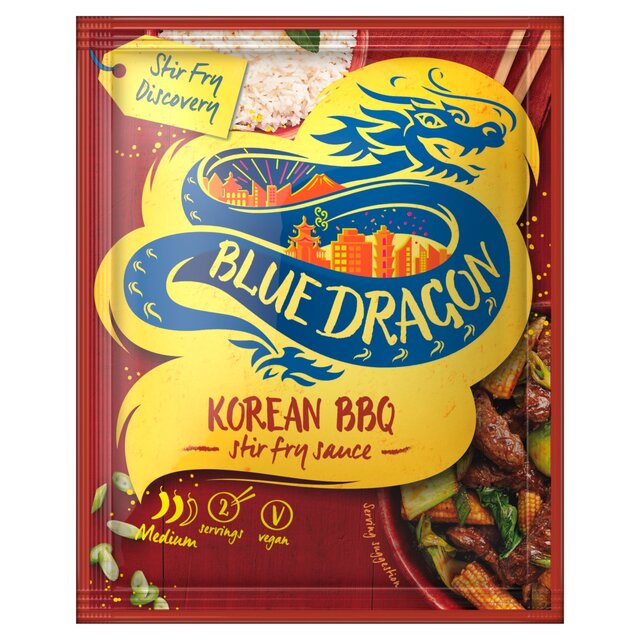 Blue Dragon Korean BBQ Stir Fry Sauce   120g - McGrocer