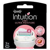 Wilkinson Sword Intuition Ultra Moisture Women's Razor Blades 3 per pack GOODS M&S