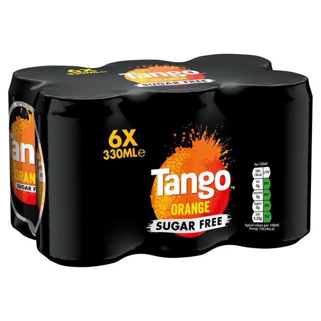Tango Orange Sugar Free   6 x 330ml GOODS M&S