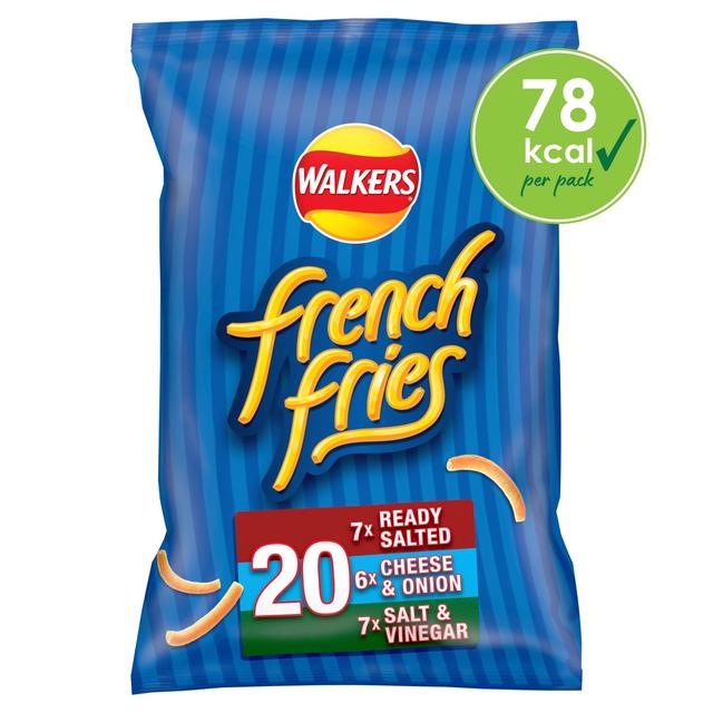 Walkers French Fries Variety Multipack Snacks   20 per pack GOODS M&S