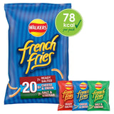 Walkers French Fries Variety Multipack Snacks   20 per pack GOODS M&S