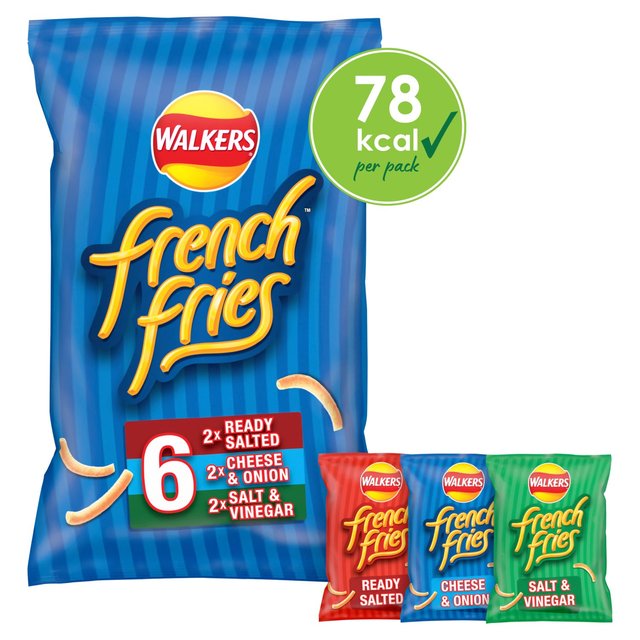 Walkers French Fries Variety Multipack Snacks   6 per pack GOODS M&S