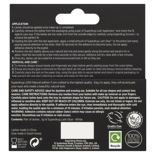 Superdrug Lash Volume Edition 11 GOODS Superdrug