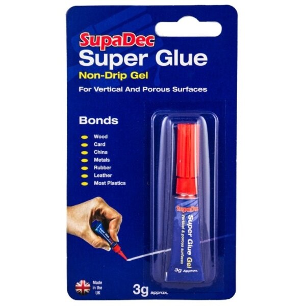 SupaDec Super Glue (3g) GOODS Superdrug