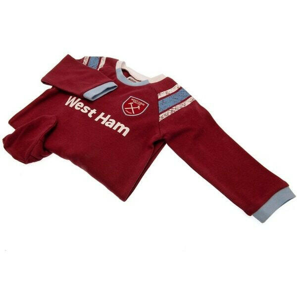 West Ham United FC Baby Sleepsuit (9-12 Months) GOODS Superdrug