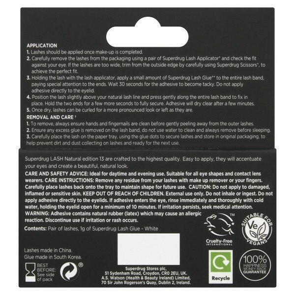Superdrug Lash Natural Edition 13 GOODS Superdrug