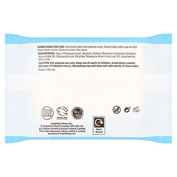 Superdrug Hayfever Wipes GOODS Superdrug