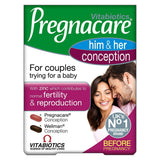 Vitabiotics Pregnacare Him and Her Conception - 60 Tablets GOODS Boots