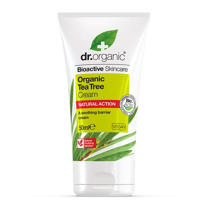Dr Organic Tea Tree Cream 50ml - McGrocer