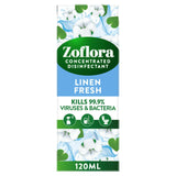 Zoflora 3 in 1 Action Concentrated Disinfectant Linen Fresh 120ml GOODS Sainsburys
