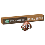 Starbucks by Nespresso House Blend Lungo Coffee Pods x10 All coffee Sainsburys