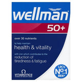 Vitabiotics Wellman 50+ - 30 Tablets GOODS Superdrug