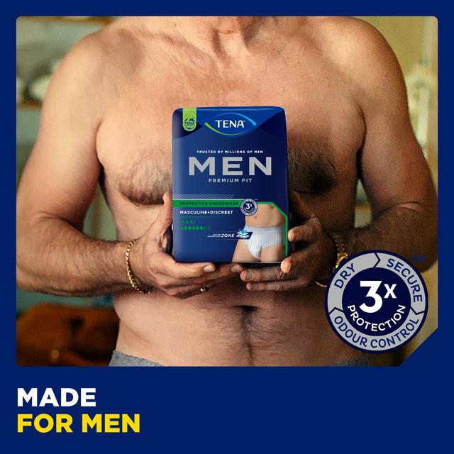TENA Men Premium Fit Incontinence Pants Large   8 per pack GOODS M&S