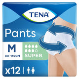 TENA Unisex Incontinence Pants Super Medium Size   12 per pack GOODS M&S