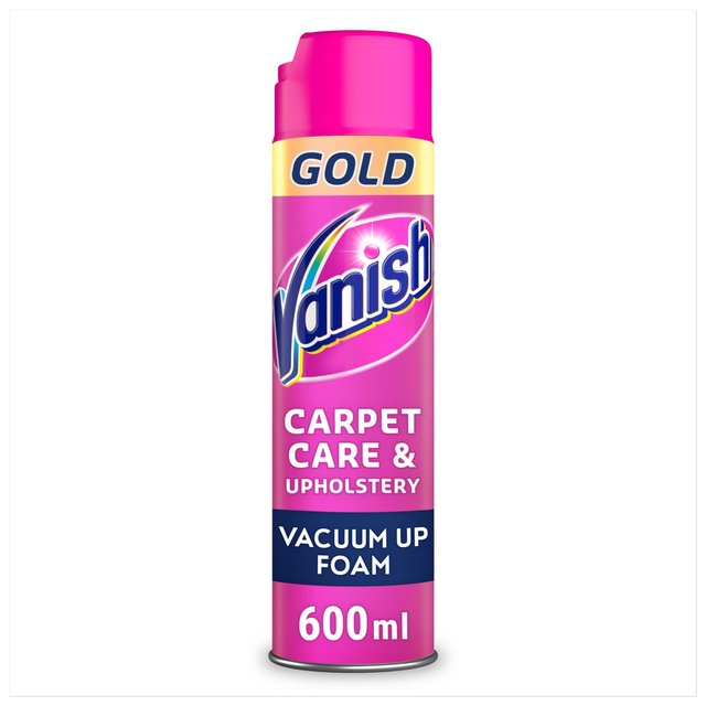 Vanish Gold Upholstery & Carpet Cleaner Foam 600ml GOODS M&S