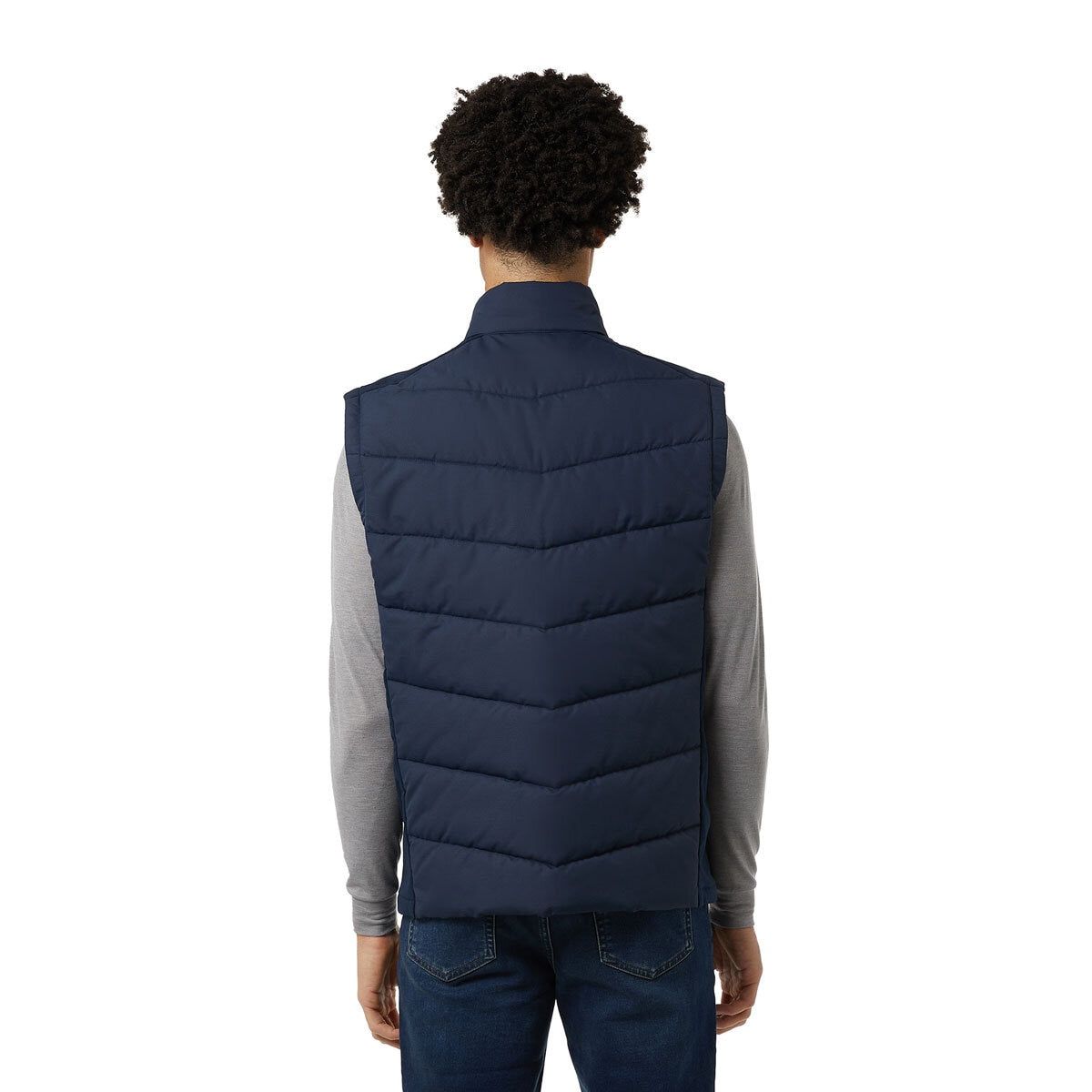 32 Degrees Mens Mixed Media Gilet - McGrocer