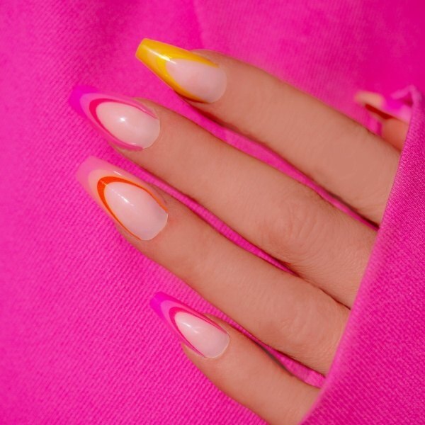 Superdrug Studio False Nails Bright Colour Tips GOODS Superdrug